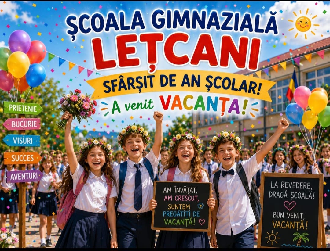 FINAL DE AN ȘCOLAR 2025-2026